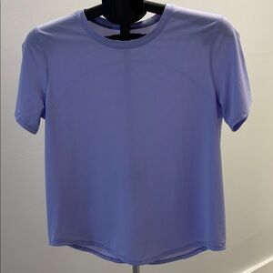 Lululemon High Neck Running and Training T-Shirt ~ M/L ~ Lilac